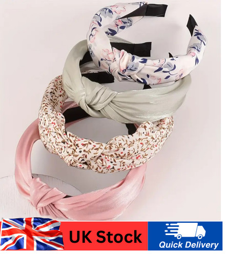 4pcs wide soft headband - 4pcs,