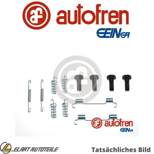 The parking brake shoes - the,