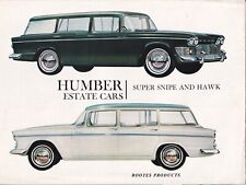 HUMBER ESTATE CARS, SUPER