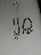 Sweetie Necklace And Bracelet With Charms (unknown Brand)