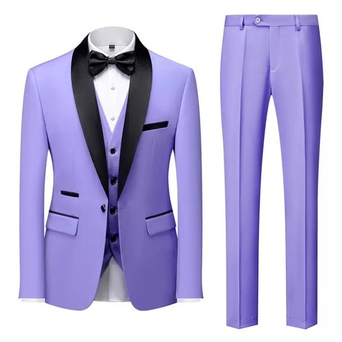 Mens piece wine red - slim, fit