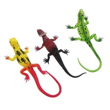 Rubber lizards lifelike - rubber, shape