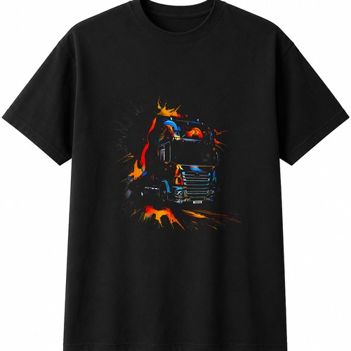 Hgv lorry mens - womens, t-shirt