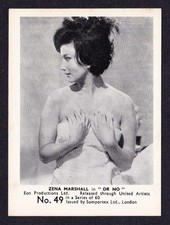 Somportex FILM SCENE SERIES JAMES BOND 007 1966 *Pick Your Card*