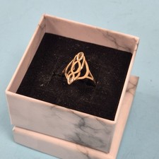 Vintage 9ct Gold Celtic Knot