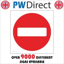 SIGN No Entry Building