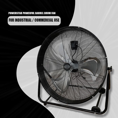 Powerful barrel drum fan - drum,