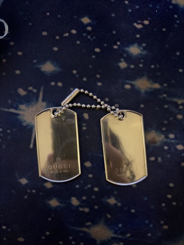 Gucci dog tags pendants - gucci,