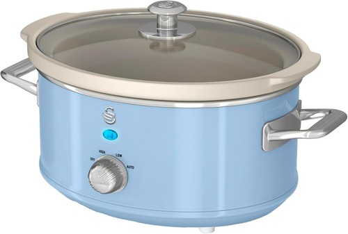 Retro slow cooker with - cooker,