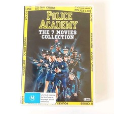 POLICE ACADEMY: DVD 1 - 7 Complete Collection : LIKE NEW Region 4