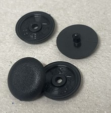 2X SEAT BELT BUTTON BUCKLE STOP CLIP UNIVERSAL FIT STOPPER PUSH PIN UK SELLER