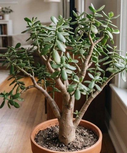 Jade money plant crassula - money,