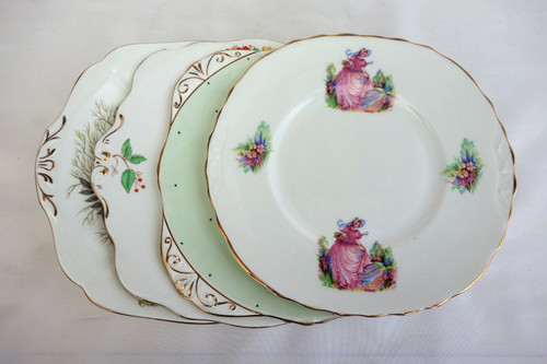Mismatched china cake - 4,