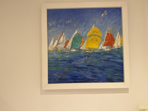 John bampfield signed oil - bampfield,