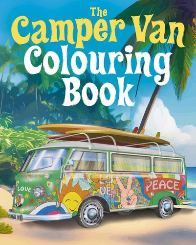 The camper van - van, colouring