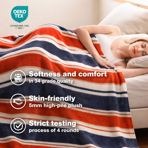 Premium dyed yarn blanket - dyed,