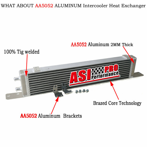 Intercooler heat exchanger for - heat,