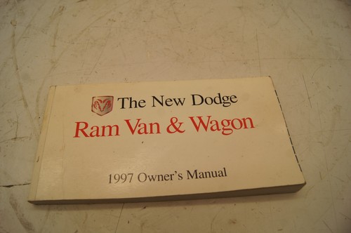 Dodge 1997 ram van - dodge,