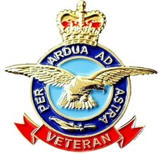 RAF VETERAN REMEMBRANCE PIN