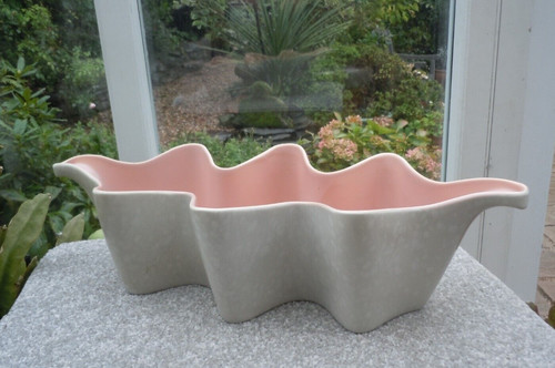 Large poole pottery twin tone - poole,