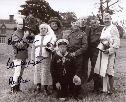 Actor ian lavender - ian, signed