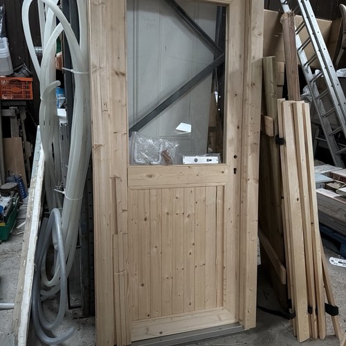 Door and two - two, window