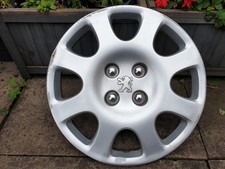 One Genuine Peugeot 15" Wheel Trim Hub Cap x1 207 307 Partner Van