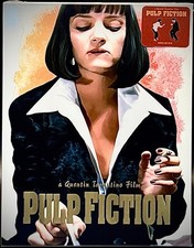 PULP FICTION NOVAMEDIA EXCLUSIVE NE018 FULLSLIP A BLU-RAY STEELBOOK NEW & SEALED