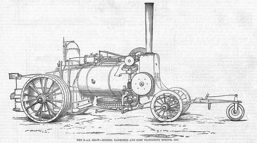 Ransome sims ploughing - &,