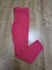 Next Ladies Pink Leggings Jeans Uk Size 14 Regular Used Good Condition