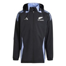 Official Adidas New Zealand All Blacks Men's All-Weather Hooded Jacket