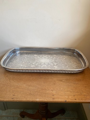 Vintage silver plated gallery - vintage,
