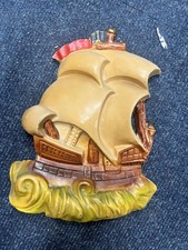 Vintage Nautical Galleon Ship