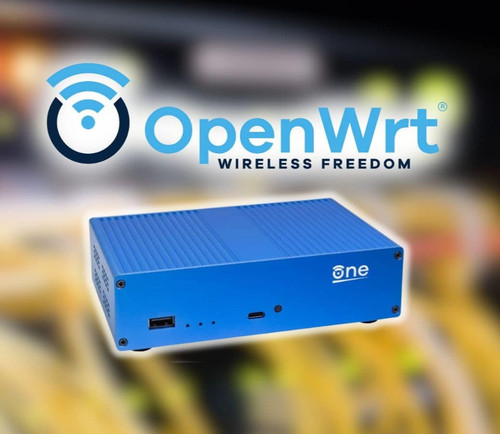 The openwrt one router - one, wifi