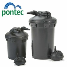 Pontec Pond Filter PondoPress Pressurized Filter Pump & UV Steriliser All in One
