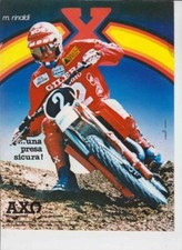 advertising Advertising-MOTORCYCLE BOOTS AXO '81-VINTAGE BOOTS-MOTOCROSS ERA 