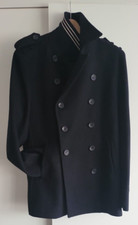 Feraud - Men's Reefer Jacket/ Pea Coat  Dark Blue.UK Sz 44, New No Tags, Unworn.