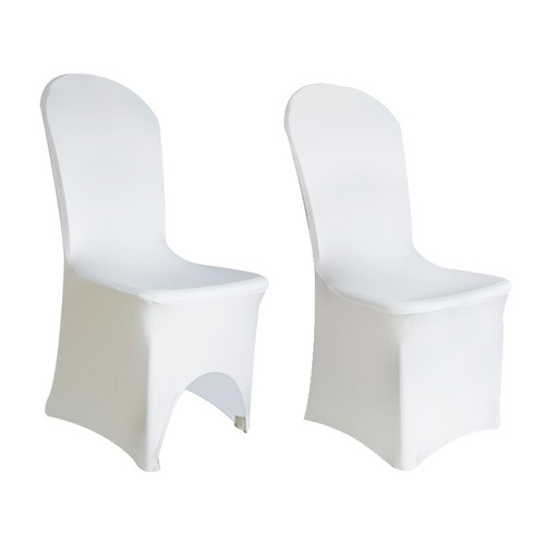 Tts white chair covers spandex - chair,