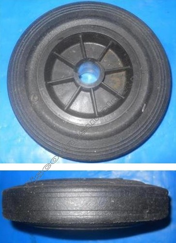 Heavy duty black wheels - 2x,