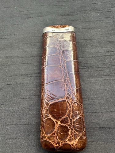 Antique brown leather - brown,