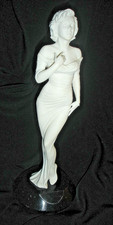 Stunning Franklin Mint Porcelain Marilyn Monroe “Reflection”Ltd Ed Statue MINT😃