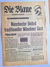 Bayern Munich v Manchester United - Season 1961-62 Football Programme