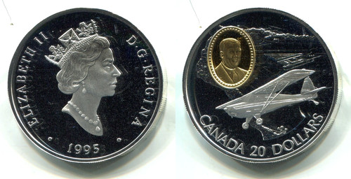 Dollars canada 1995 proof - 20,