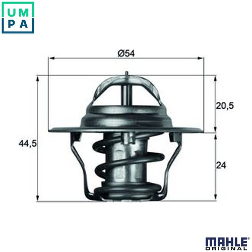 Thermostat coolant 87d - coolant, 4