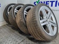 Genuine 19 Inch MERCEDES SL R230 Alloy Wheels & Tyres A2304014602 A2304014702