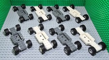 Lego 52036 6157 6014 6015 Vehicle Base Wheels Tyres Axles Pack of 4.