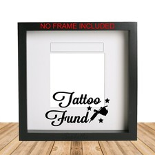 Tattoo Fund Box Frame Sticker