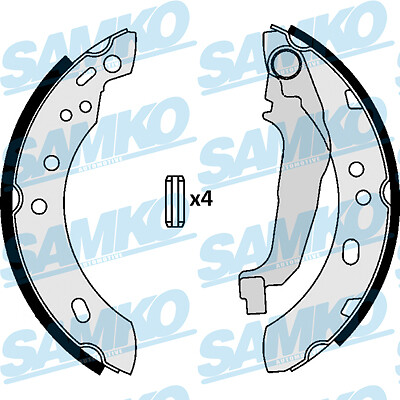 New brake shoe set for - set,