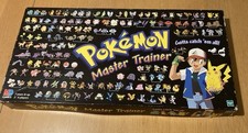 Vintage Hasbro Pokémon Master Trainer Board Card Game 1999 - 100% Complete Set