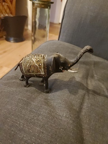 Vintage etched solid brass - vintage,